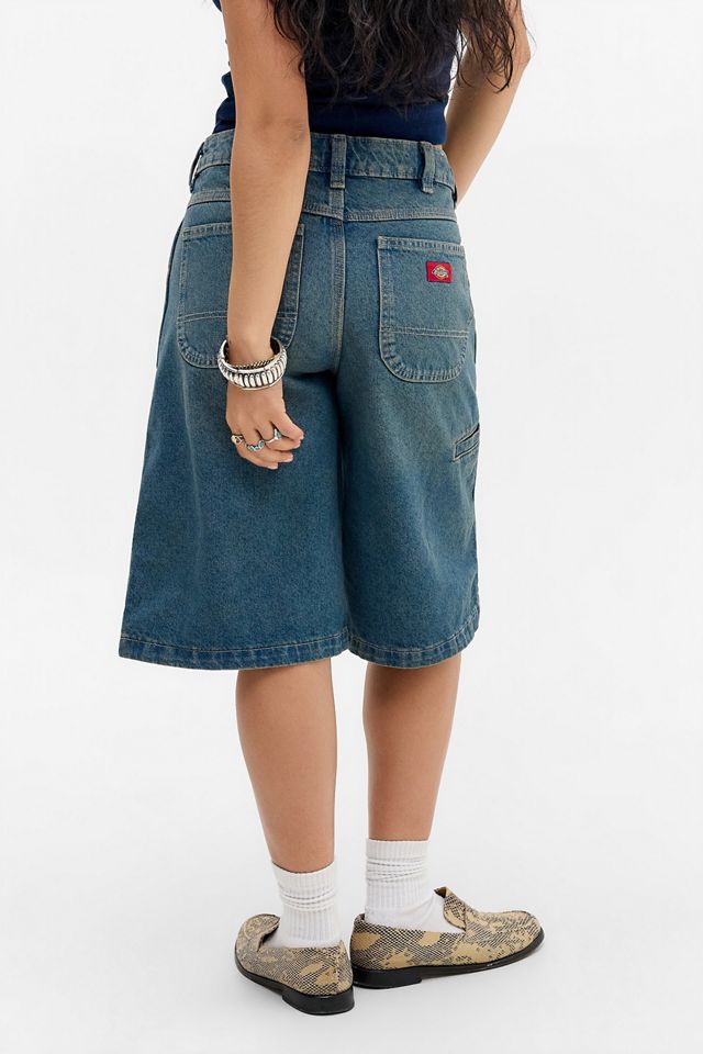 Pantaloncini in Denim Tinta Khaki Dickies #3