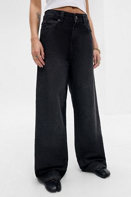 Jeans Negros de Pierna Ancha Dickies