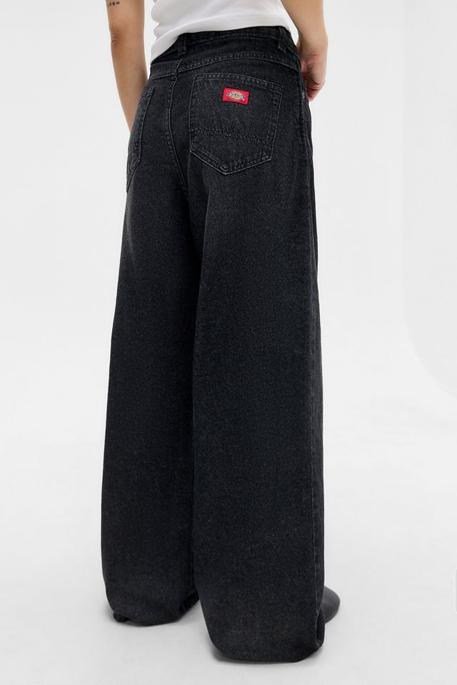 Dickies Schwarze Wide Leg Jeans #3