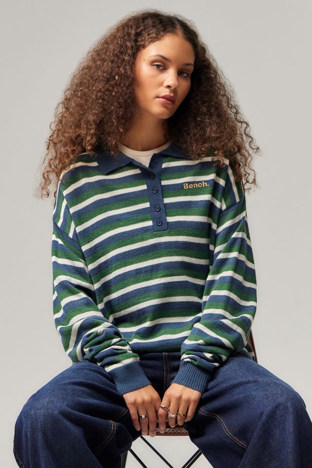 Bench UO Exclusive Rayja Knit Polo Shirt