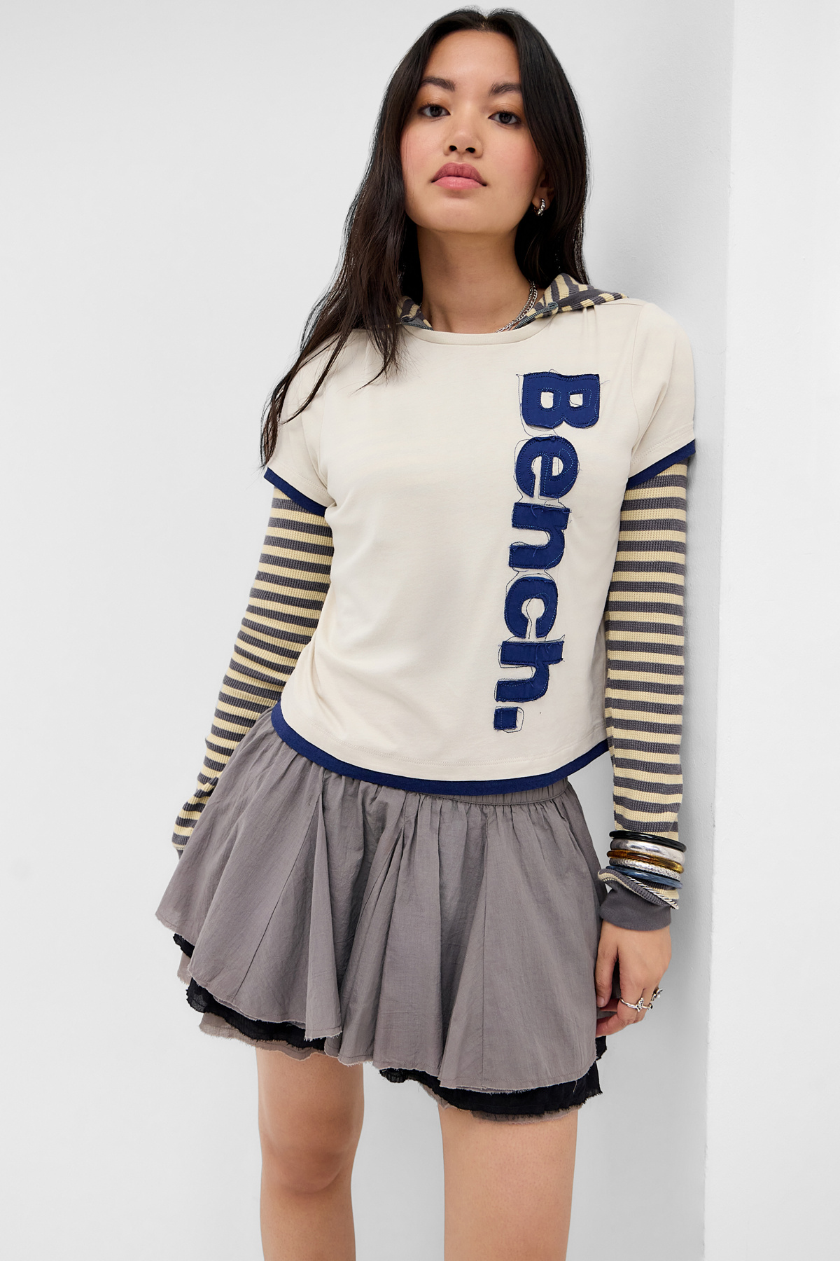 Bench UO Exclusive Nile Double Layered T-Shirt