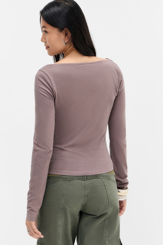 Bench UO Exclusive Top Verah con collo a cowl #3