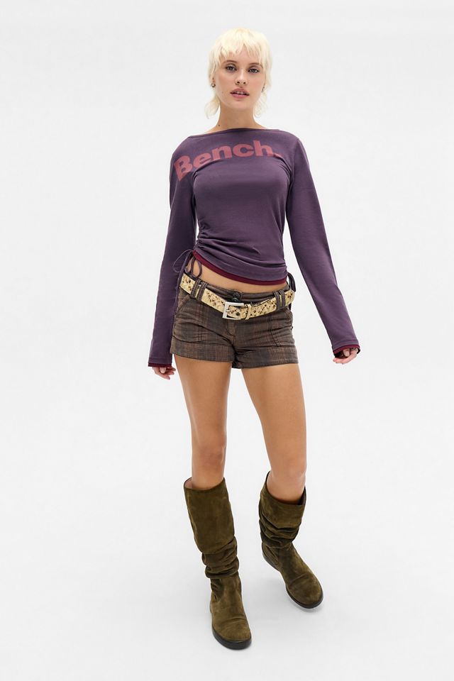 Bench UO Exclusive Rera Tie Slash Neck T-Shirt #1