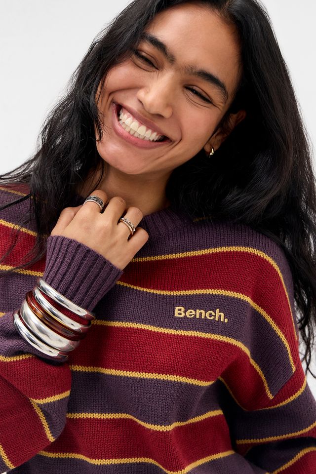 Bench UO Exclusive Maglione lavorato a maglia a righe Breena #1