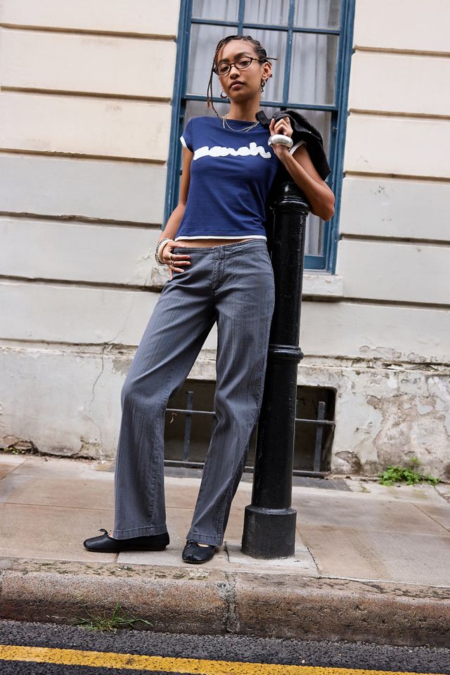 Bench UO Exclusive T-shirt a maniche corte Rebelle blu navy #1