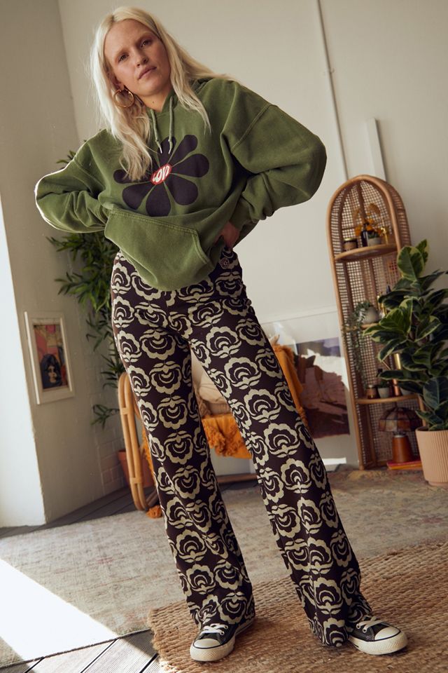 Damson Madder - Pantalon Maude en jacquard floral #1