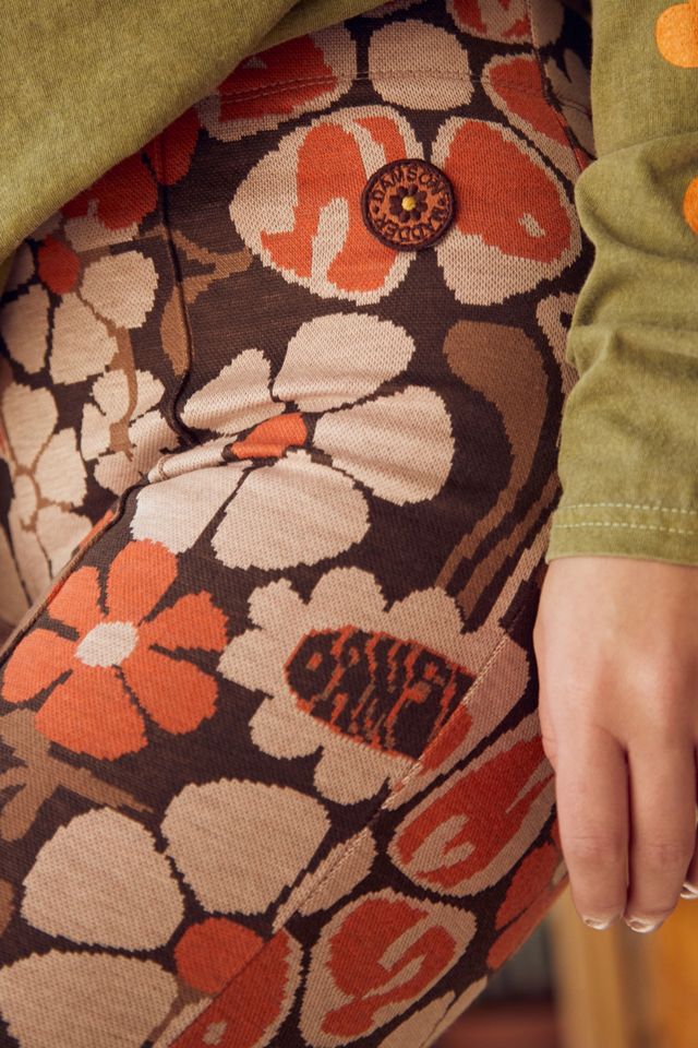 Damson Madder - Pantalon Flossie en jacquard floral #2