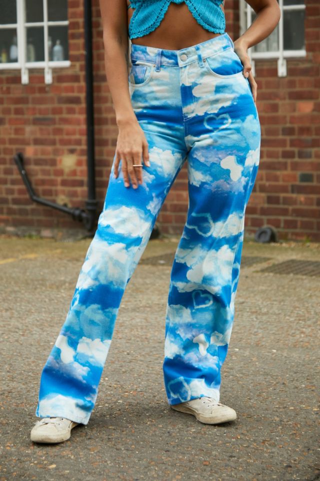 Women's Printed Jeans