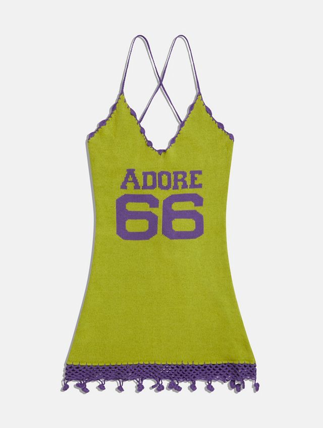 NEW girl ORDER - Robe courte en maille Adore 66 #3