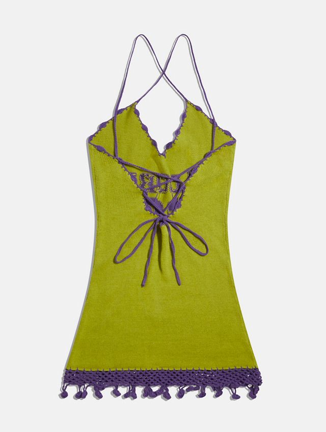 NEW girl ORDER - Robe courte en maille Adore 66 #4