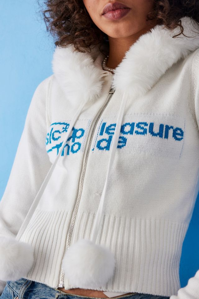 Basic Pleasure Mode - Sweat à capuche tricoté à pompon  #2