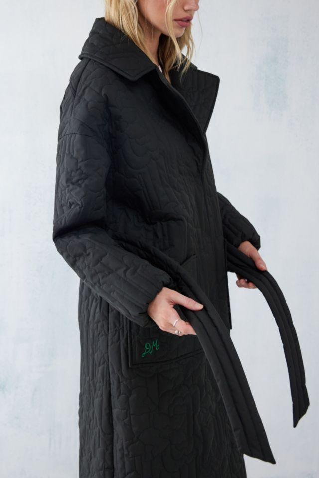 Damson Madder - Manteau long matelassé Gilda #2