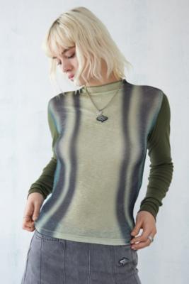 Basic Pleasure Mode Armour Layered Long Sleeve Top  Urban Outfitters  Mexico - Clothing, Music, Home & Accessories