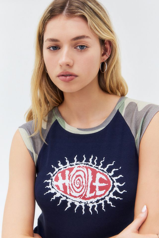 T-shirt bébé raglan à trou mode plaisir basique #2