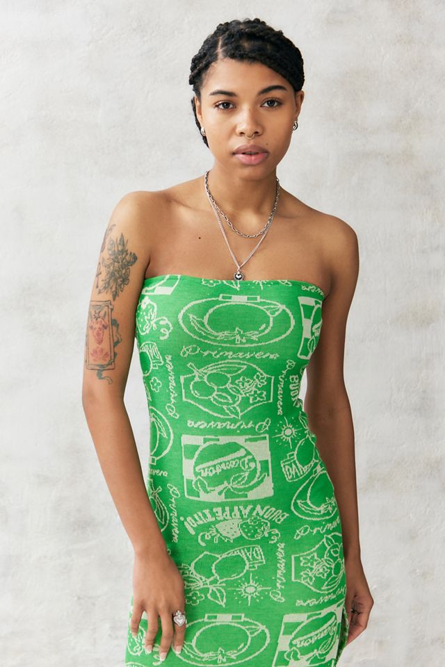 Damson Madder Fruit Label Midi Dress #2