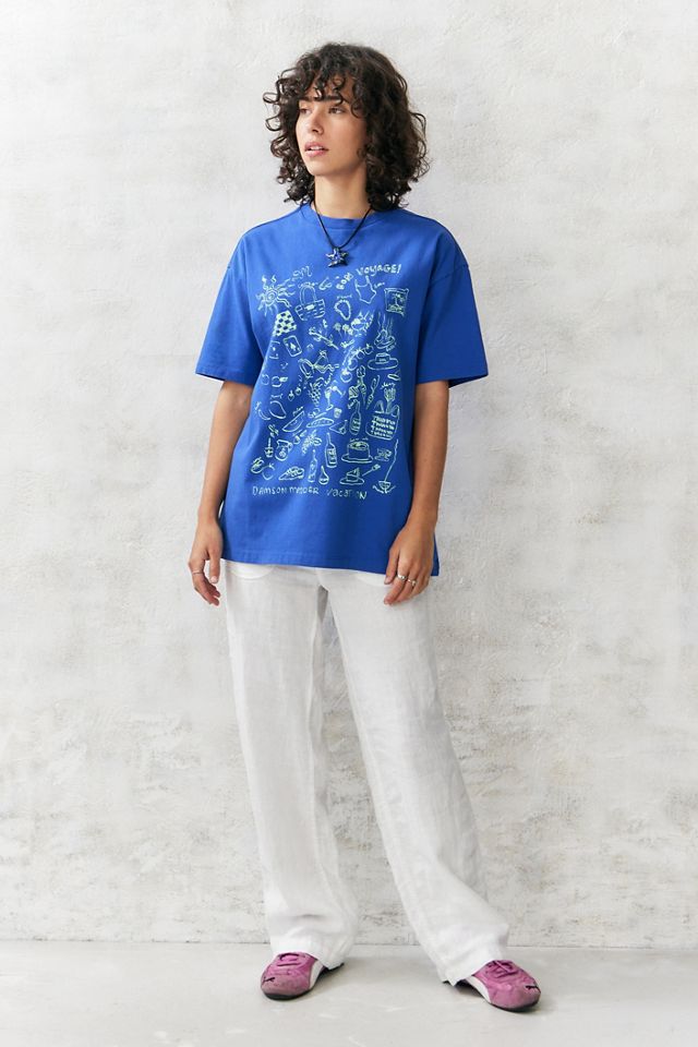 T-shirt Bon Voyage Damson Madder #1