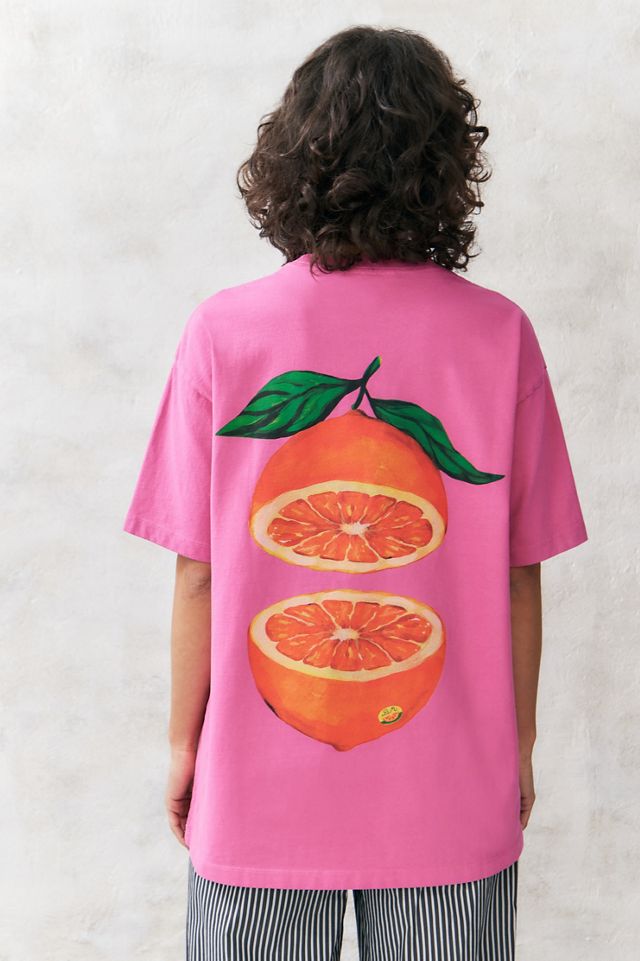 T-Shirt Damson Madder Pamplemousse #1