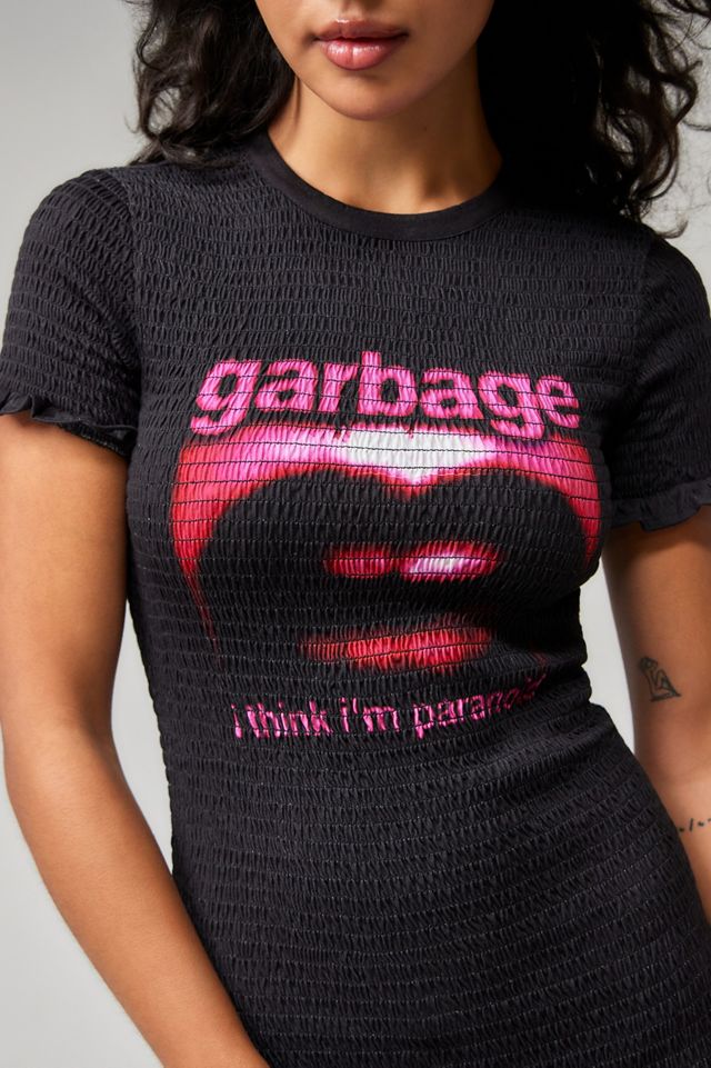 Basic Pleasure Mode Garbage Shirred Mini Abito #1