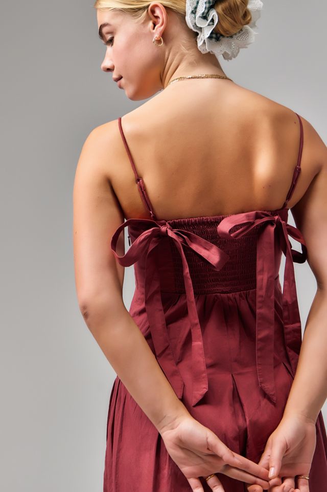 iris bow midi dress Iris Bow Midi Dress