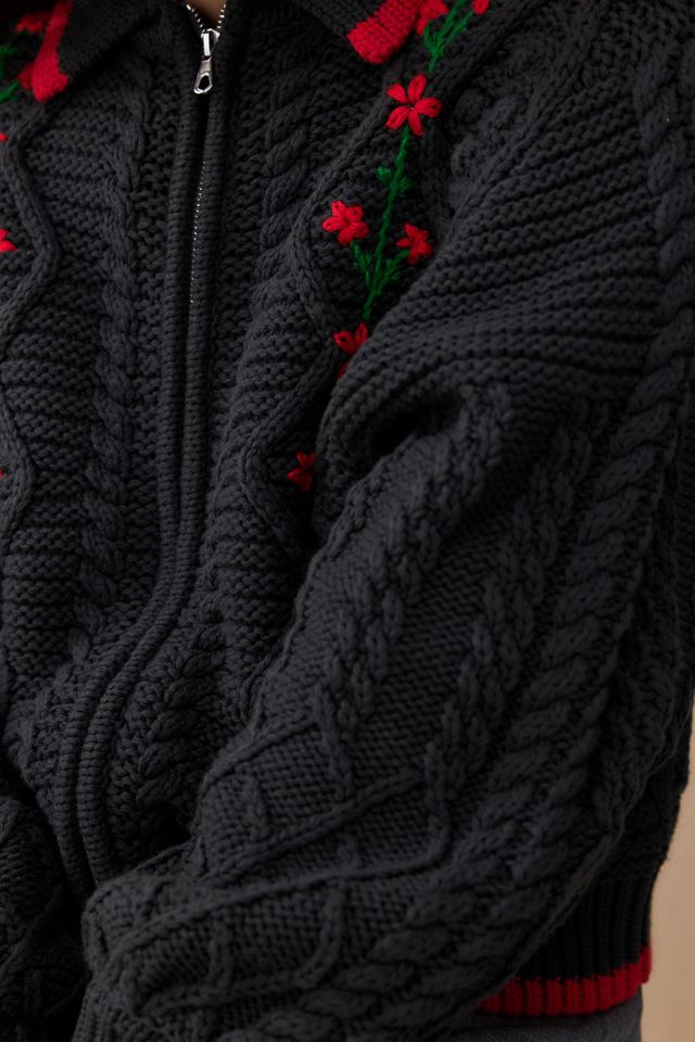 Damson Madder Grandpa Knit Cardigan #4