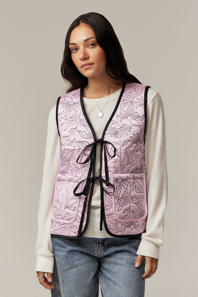Damson Madder Arte Tie Gilet #4
