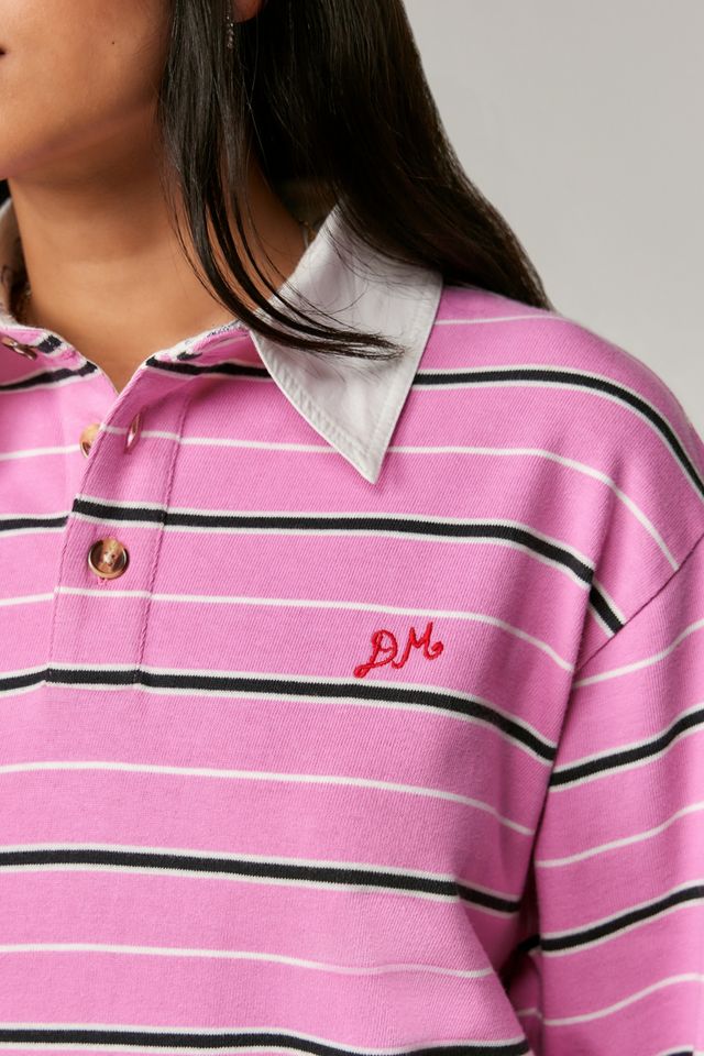 Chemise de rugby Remie rose Damson Madder #1