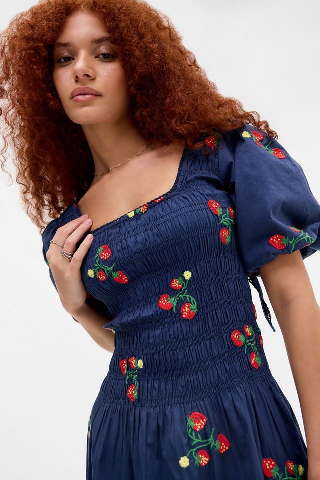 Vestito Midi Lauren Navy Damson Madder #1