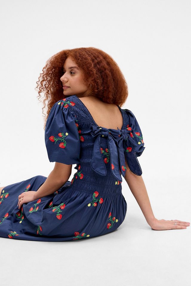 Vestito Midi Lauren Navy Damson Madder #3