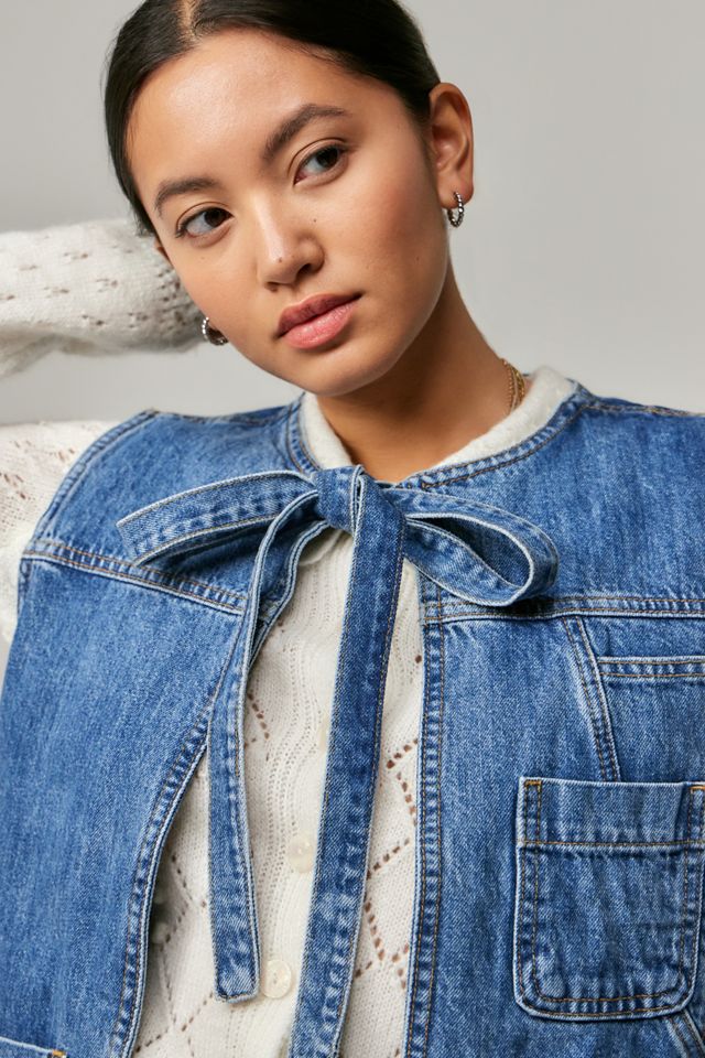 Damson Madder Milly Denim Gilet #1