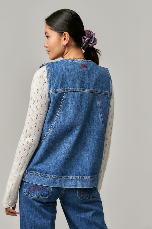 Damson Madder Milly Denim Gilet #3