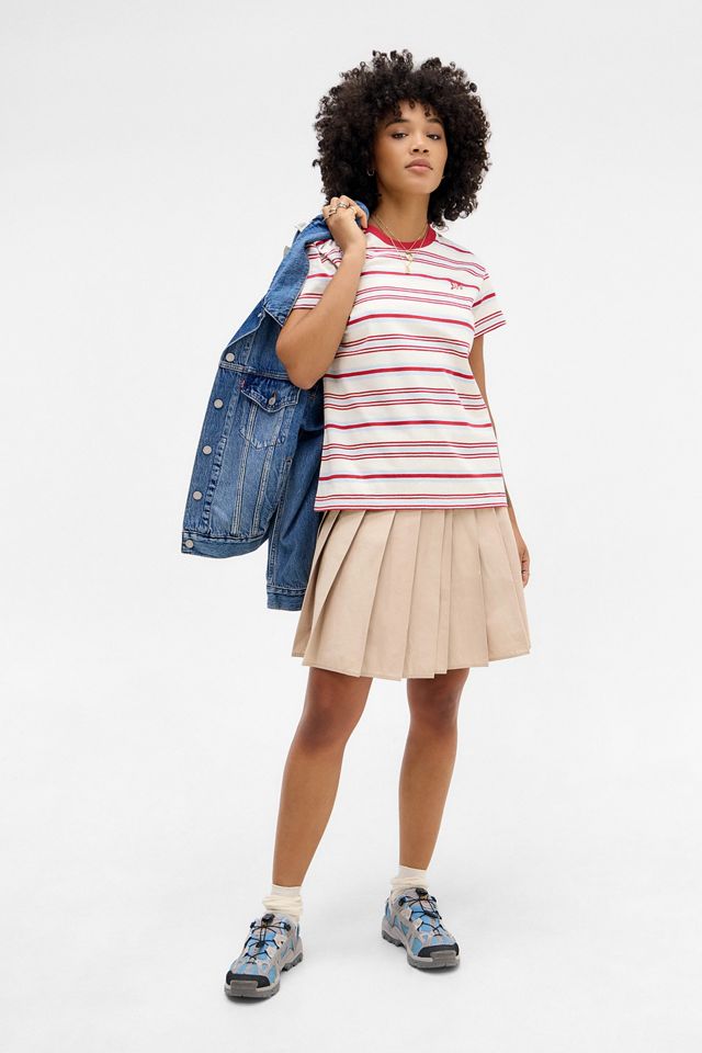 Damson Madder Ariel Stripe T-Shirt #1