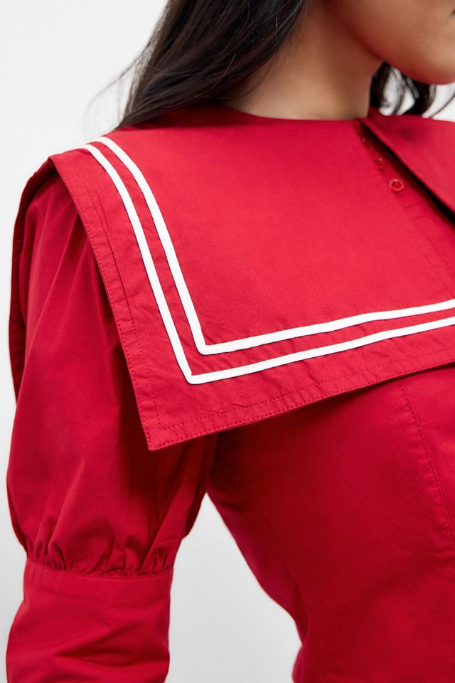 Blouse Keisha cerise Damson Madder #2