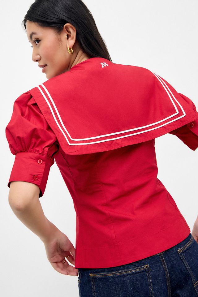 Blouse Keisha cerise Damson Madder #3