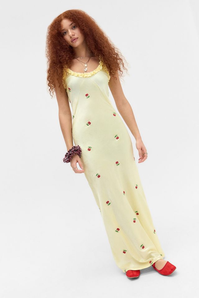 Damson Madder Simone Slip Midi Dress