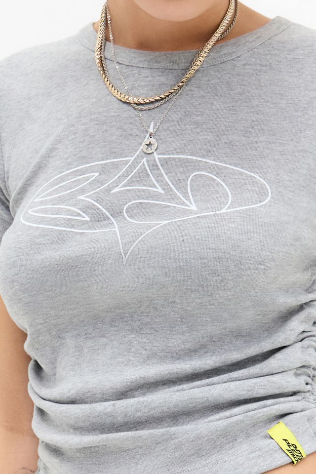 Basic Pleasure Mode x Elsie Ruched T-Shirt #5