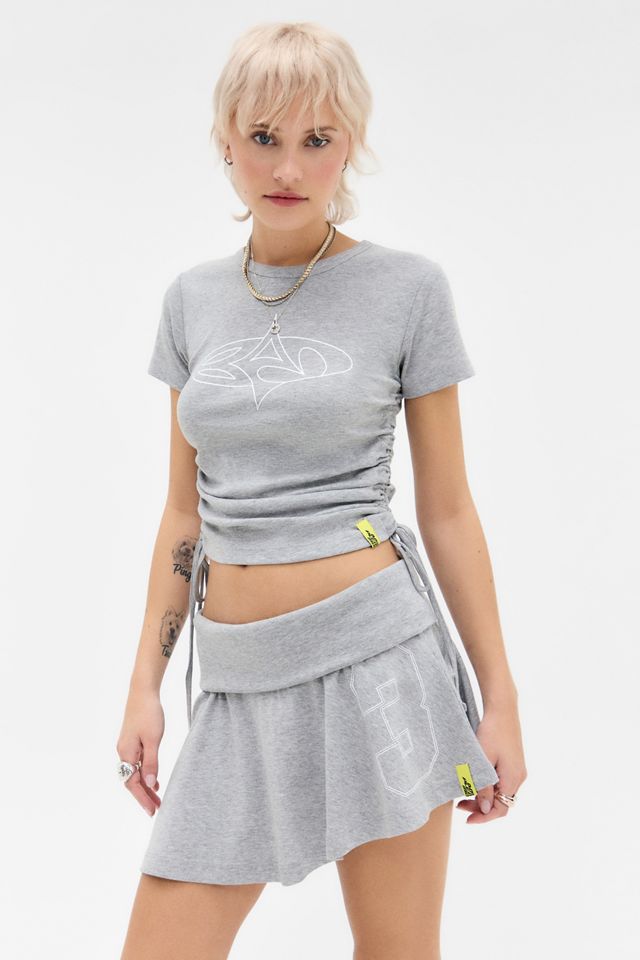 【pain or pleasure】NYMPH SKIRT CIELO MINI SKIRT beige - PAIN OR PLEASURE