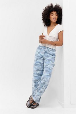 Jeans Camo Drew Damson Madder Blu
