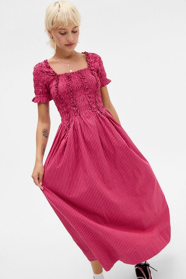 Vestito a Balze Raphaela Damson Madder #2
