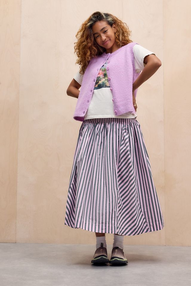 スカート Damson Madder Layla Godet Midi Skirt Layla Godet Midi Skirt | Nuuly