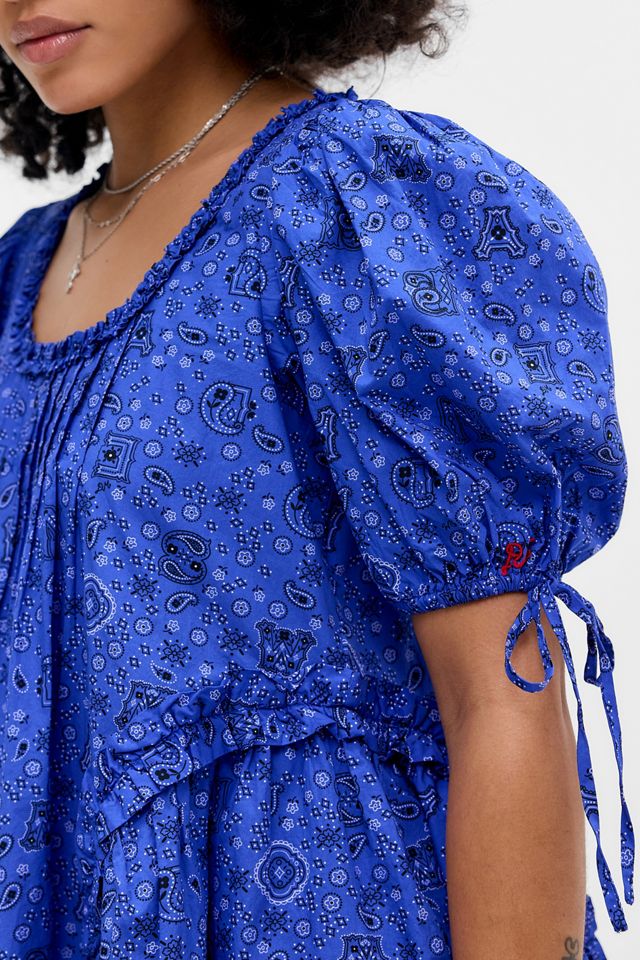 Damson Madder Meri Paisley Mini Dress #1