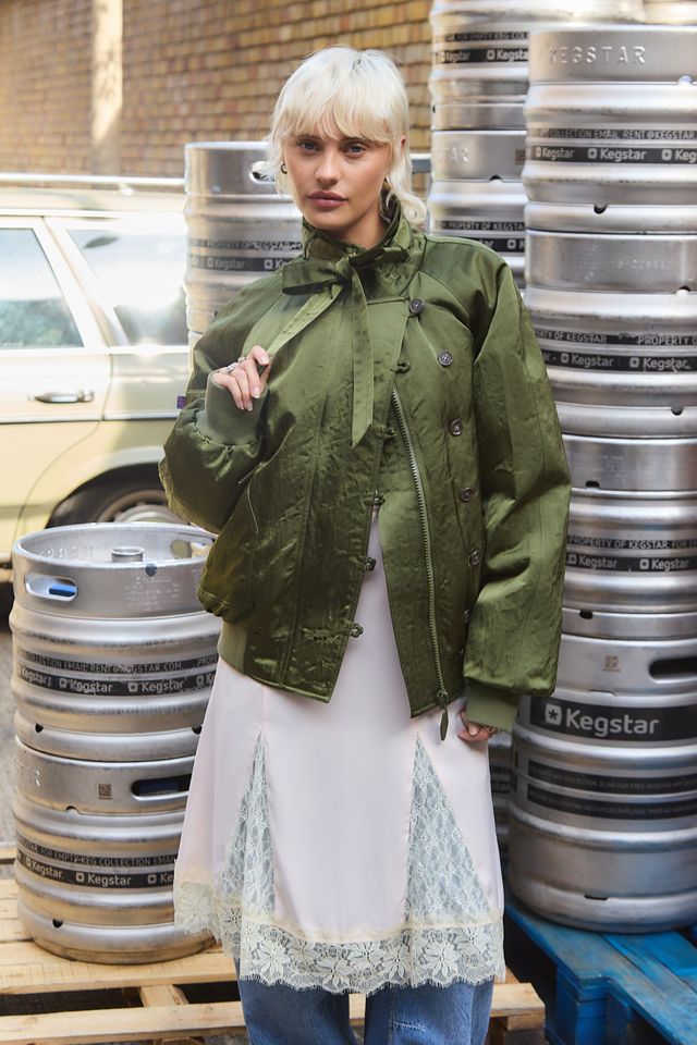 Veste bombardier olive Joanie Damson Madder #1