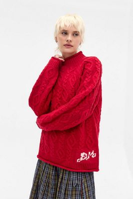Damson Madder Ffion Cable Stitch Jumper