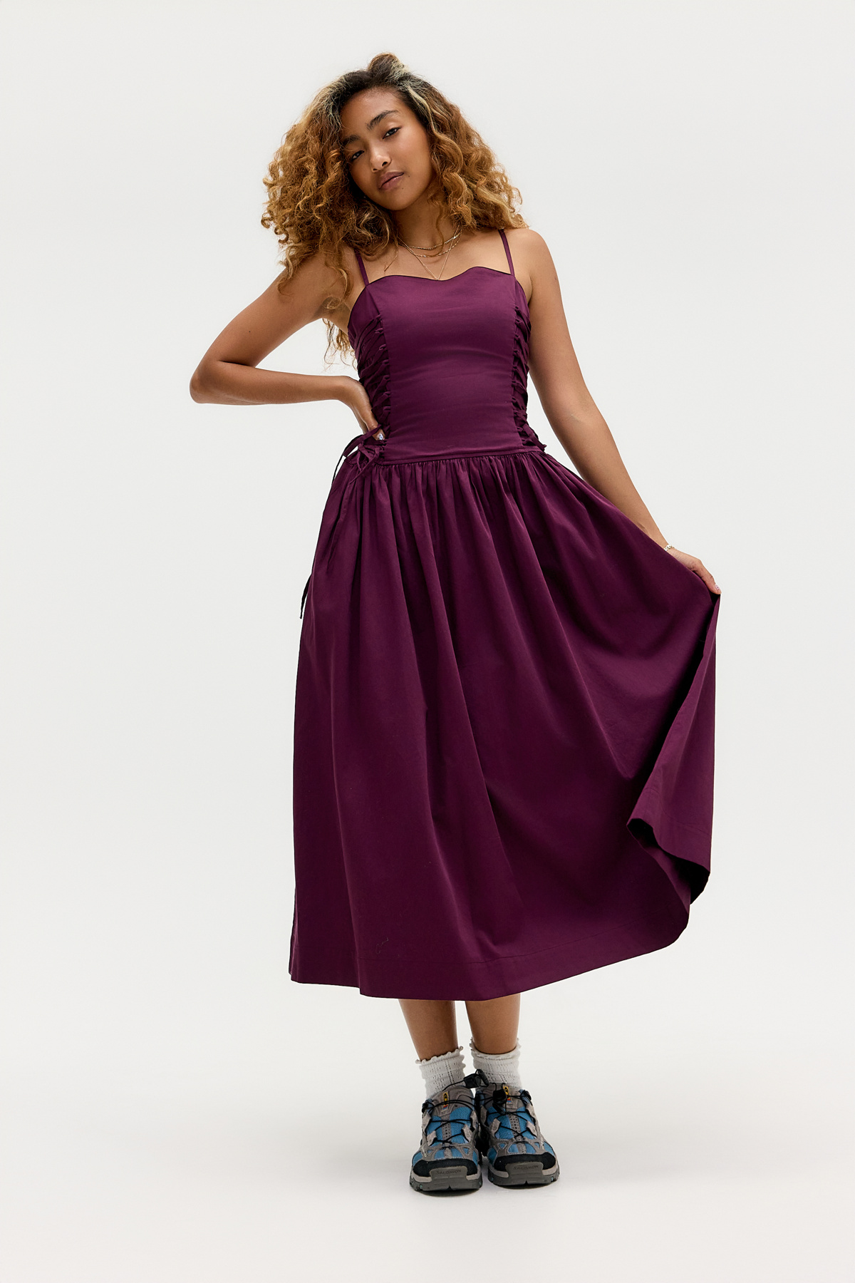 Damson Madder Angelina Midi Dress