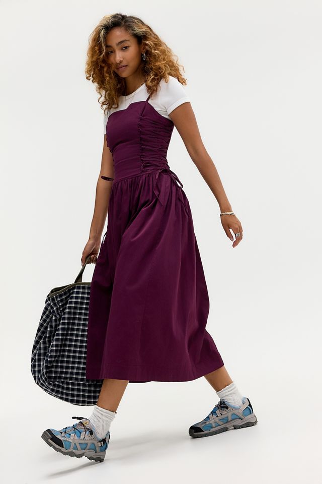 Vestido midi Angelina Damson Madder #1