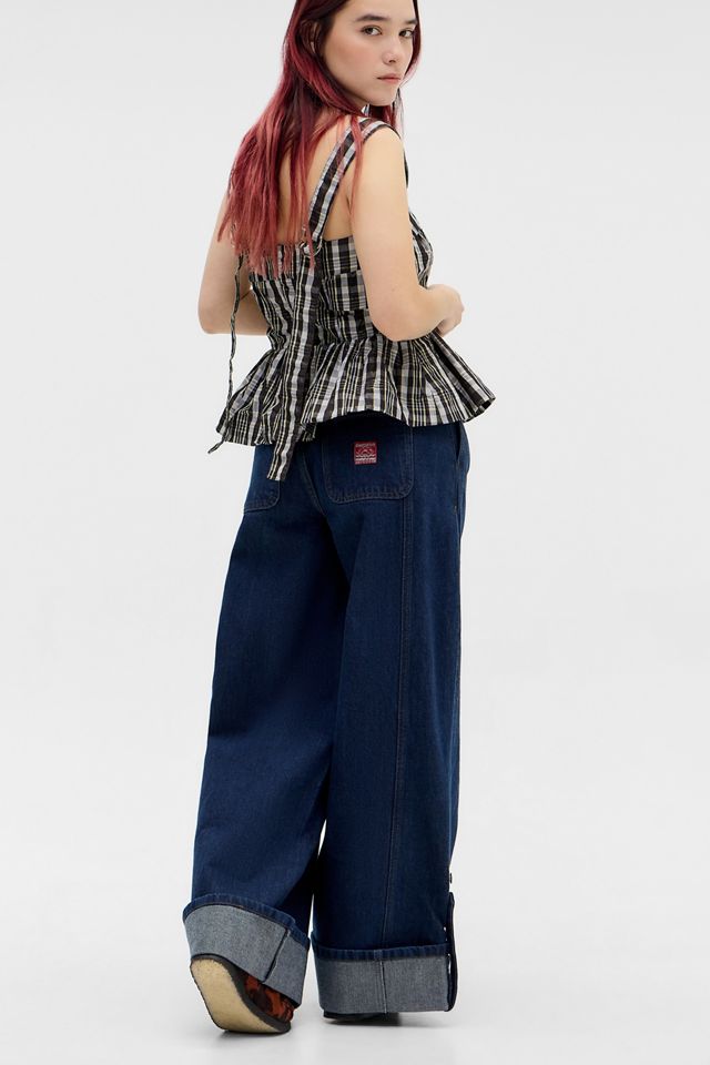 Jeans a Gamba Larga Damson Madder Rinse #1