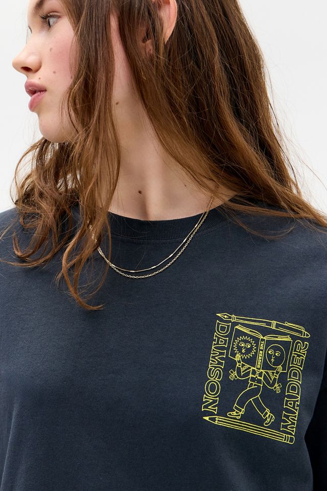 Damson Madder Der Leser Buchclub Langarm-T-Shirt #2