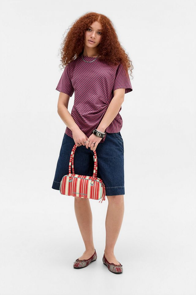 Camiseta Roja Reece a Rayas Damson Madder #1