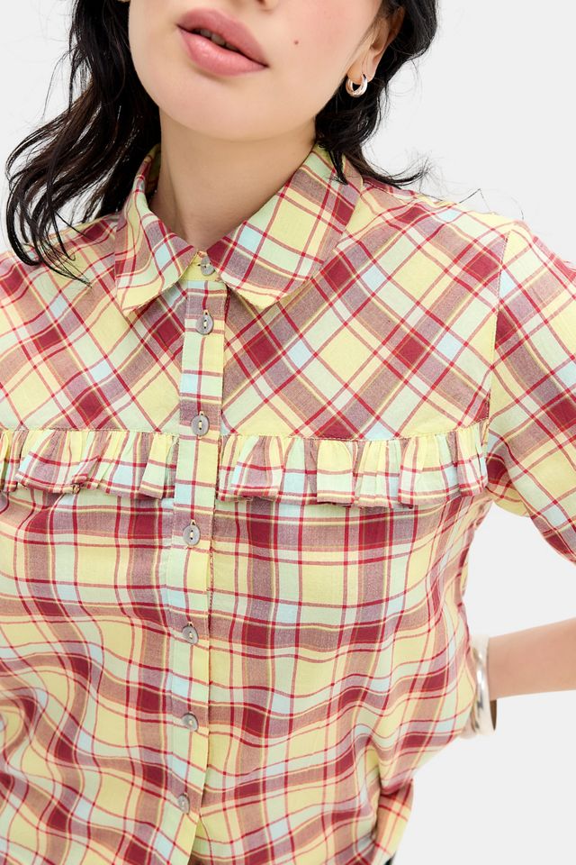 Camisa a Cuadros Celery Tomboy Damson Madder #2