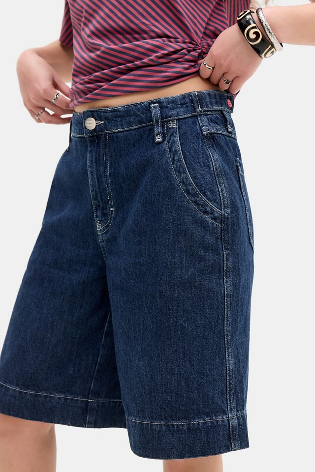 Damson Madder Shorts in Denim Indigo Annie #2