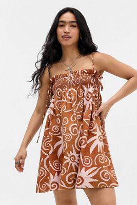 BDG Avery Corduroy Mini Dress | Urban Outfitters UK